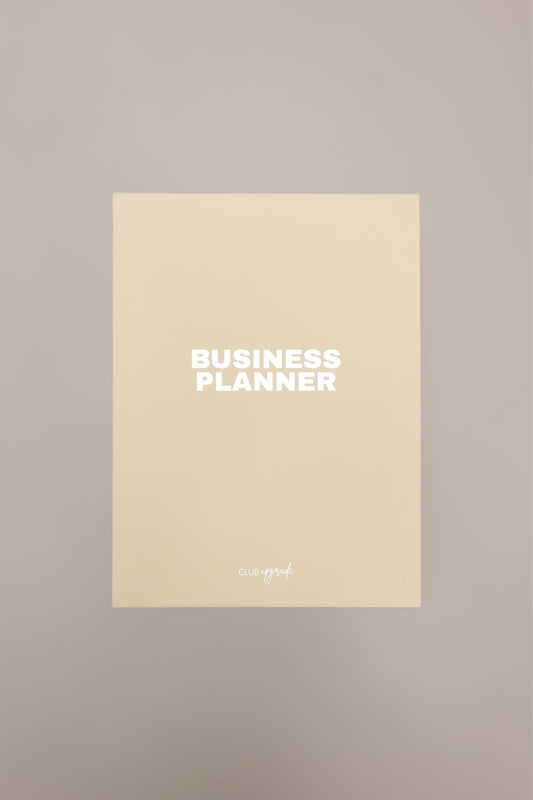 THE ULTIMATE BUSINESS PLANNER